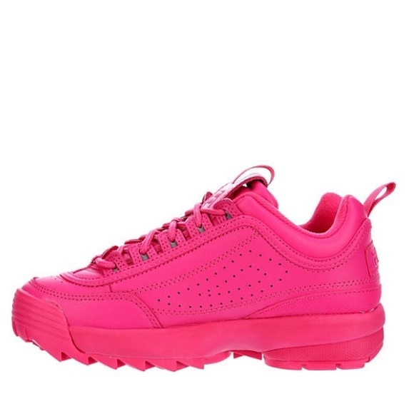 BRAND NEW FILA DISRUPTOR II PREMIUM BRIGHT PINK - Picture 3 of 10